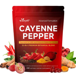 Cayenne Pepper 12-in-1 Softgels