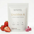 Urolithin A Supplement Longevity Gummies 500mg with Trans-Resveratrol, CoQ10 Mitochondrial & Cellular Energy Support for Healthy Aging, Muscle Strength & Longevity Vegan, Non-GMO, 60 Count